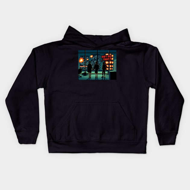 Chaotic Ending! Kids Hoodie by Raffiti